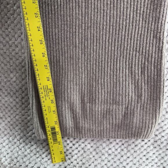 Gap Pants Womens S Tall Cool Brown Knit High Rise Wide Leg PullOn Sweatpants - Picture 11 of 14